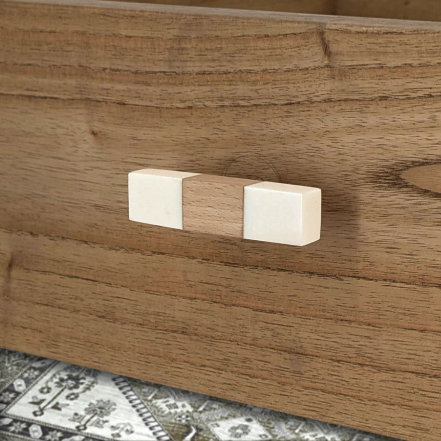 Wood Resin Draw Knob Large