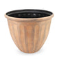 Vintage Plastic Planter Terracotta 31cm