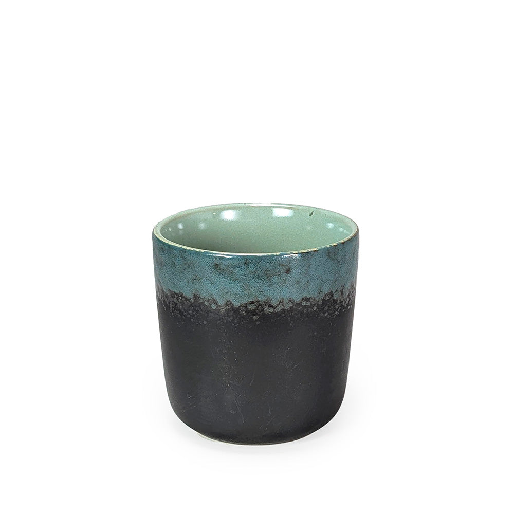 Two Tone Latte Mug Teal