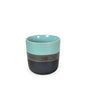 Two Tone Latte Mug Turquoise