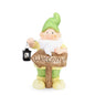 Resin Dwarf Welcome 63cm