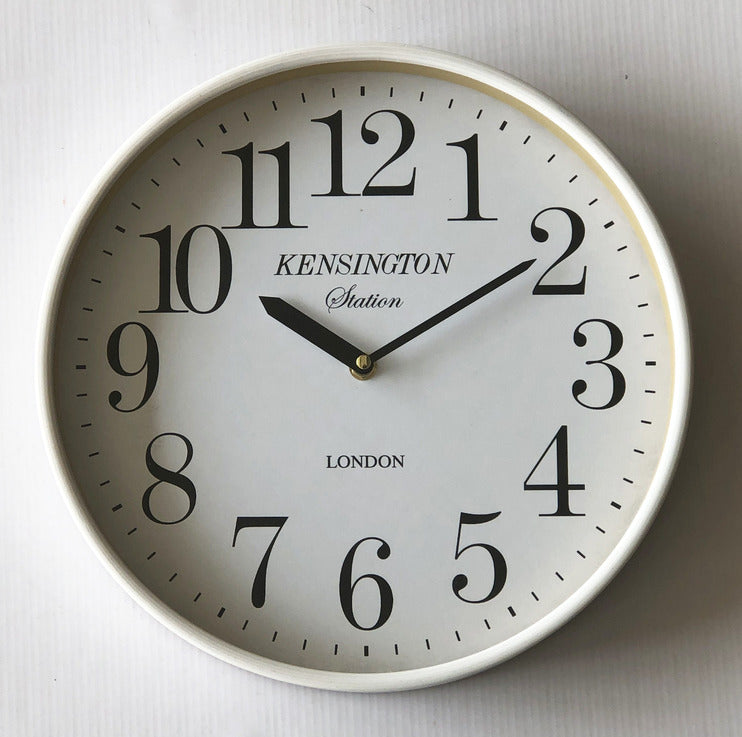 White Modern Wall Clock