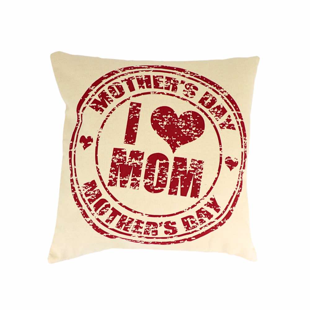 Cushion Case Love Mom 45x45cm