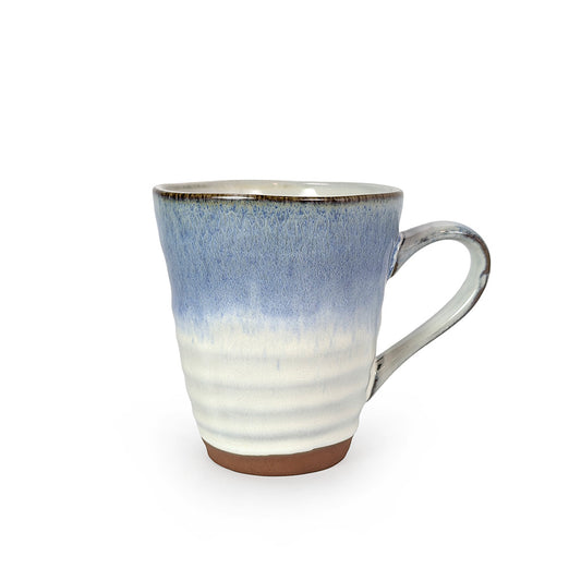 Two-Tone Blue White Mug