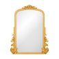 Gold Plastic Framed Vanity Mirror 50cm