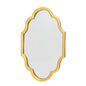 Gold Plastic Framed Mirror 60cm