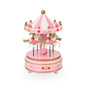 Musical Horse Carousel Pink