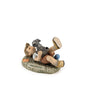 Vintage Porcelain Boy & Puppy
