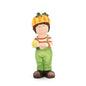 Resin Statue Farmer Boy 45cm