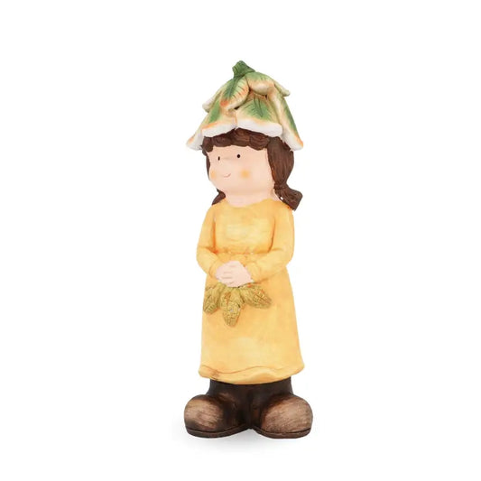 Resin Statue Farmer Girl 45cm