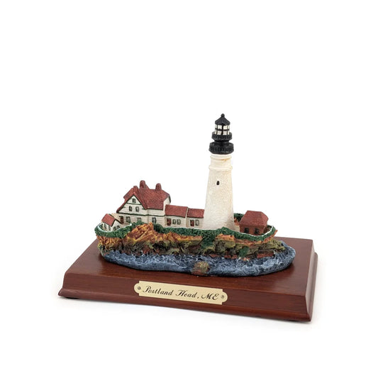 Vintage Resin Lighthouse - Portland Head