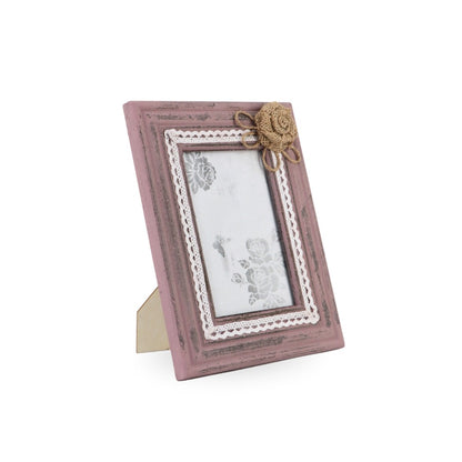 Vintage Wooden Photo Frame 21cm