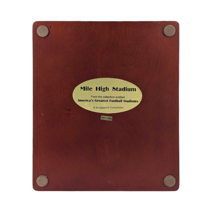 Mile High Stadium Resin Replica