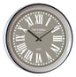 Beige Metal Wall Clock