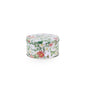 Round Floral Tin Box