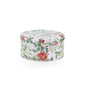 Round Floral Tin Box