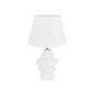 Sandstone Desk Lamp White 31cm