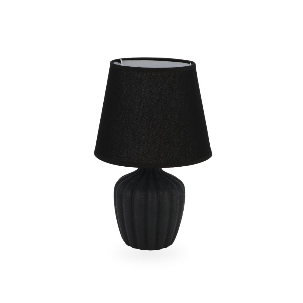 Sandstone Desk Lamp Black 31cm