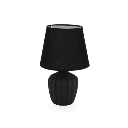 Sandstone Desk Lamp Black 31cm