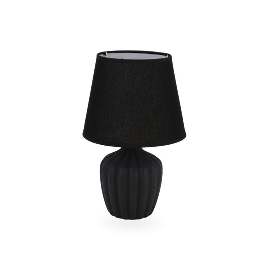 Sandstone Desk Lamp Black 31cm