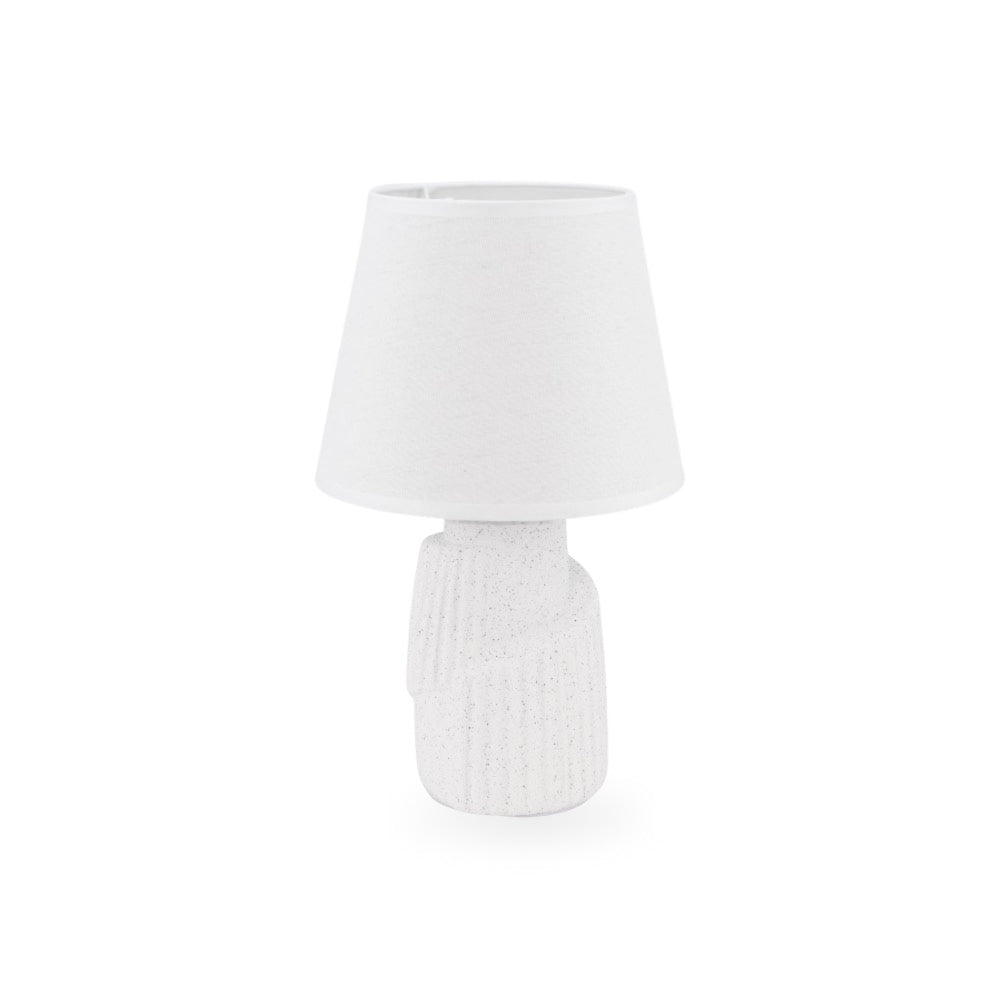 Sandstone Desk Lamp White 33cm
