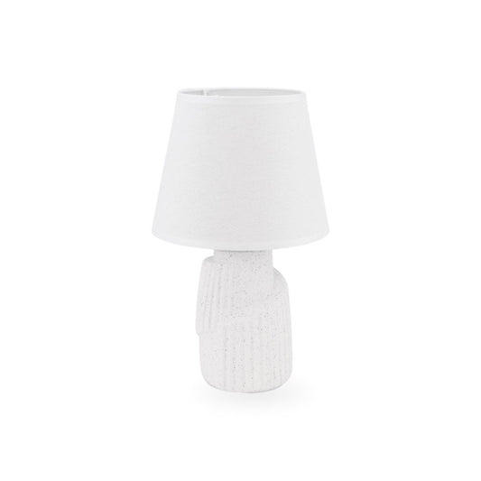 Sandstone Desk Lamp White 33cm