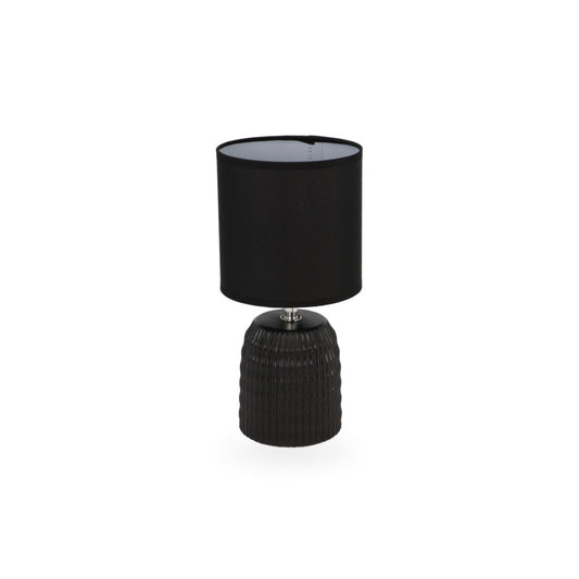 Sandstone Desk Lamp Black 27cm