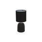 Ceramic Desk Lamp Black 27cm