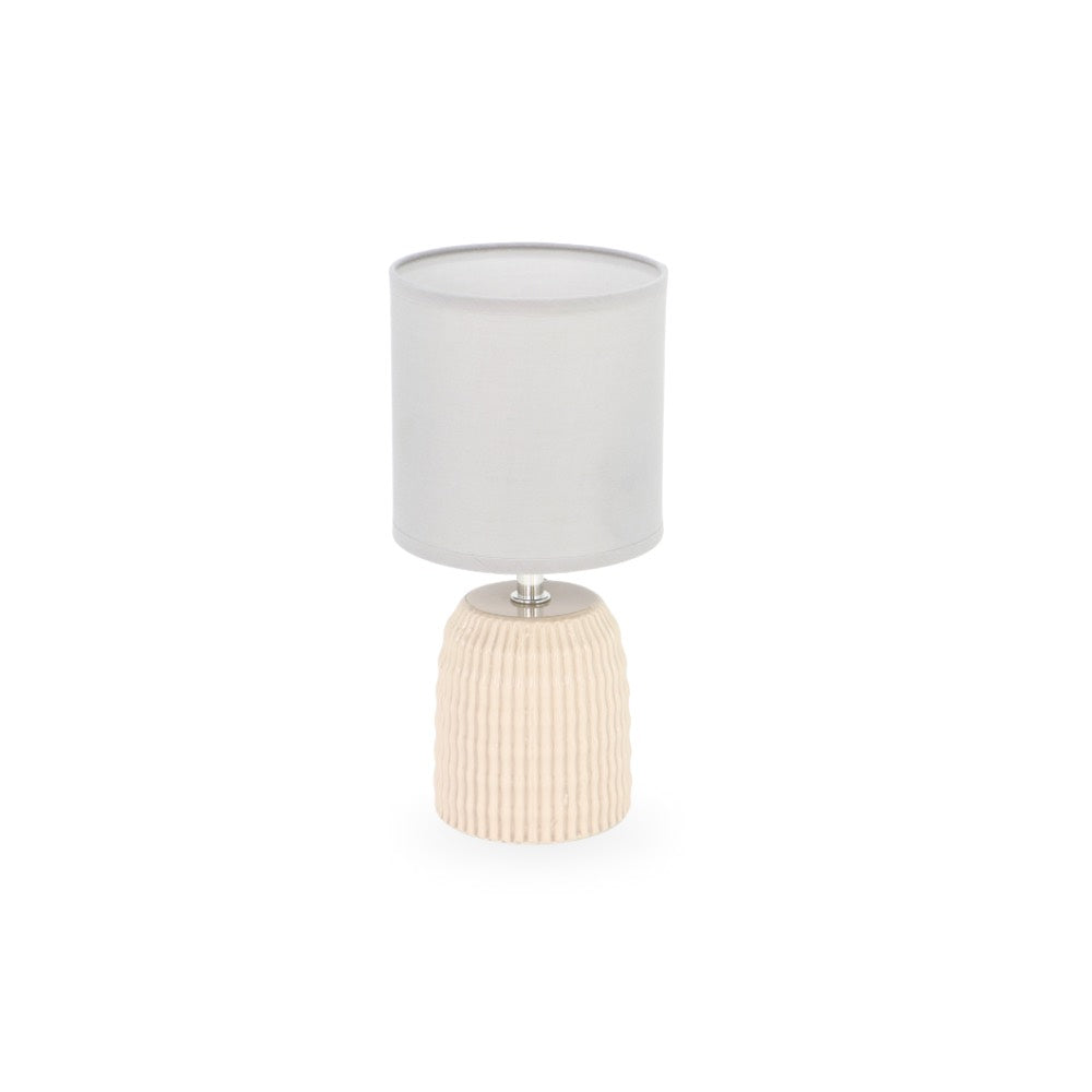Ceramic Desk Lamp Gray 27cm