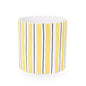 Ceramic Planter Striped 17cm