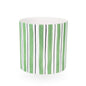 Ceramic Planter Striped 17cm