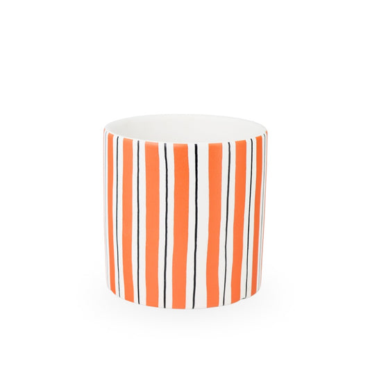 Ceramic Planter Striped 14cm