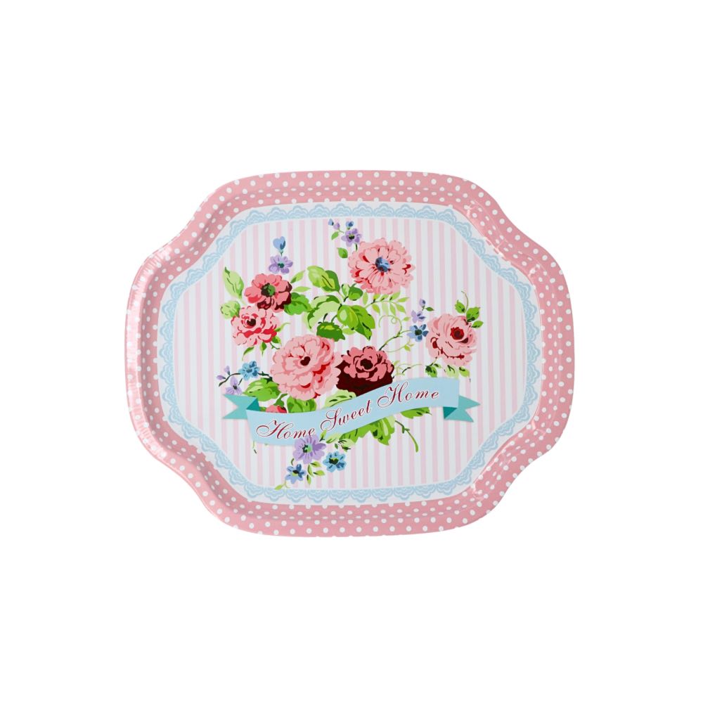Tin Tray - Floral