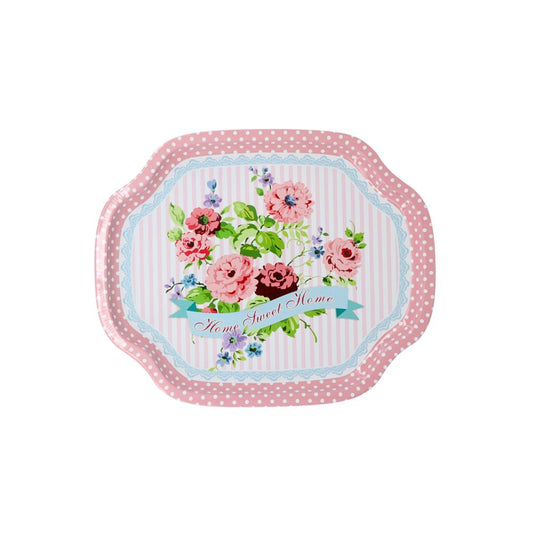 Tin Tray - Floral