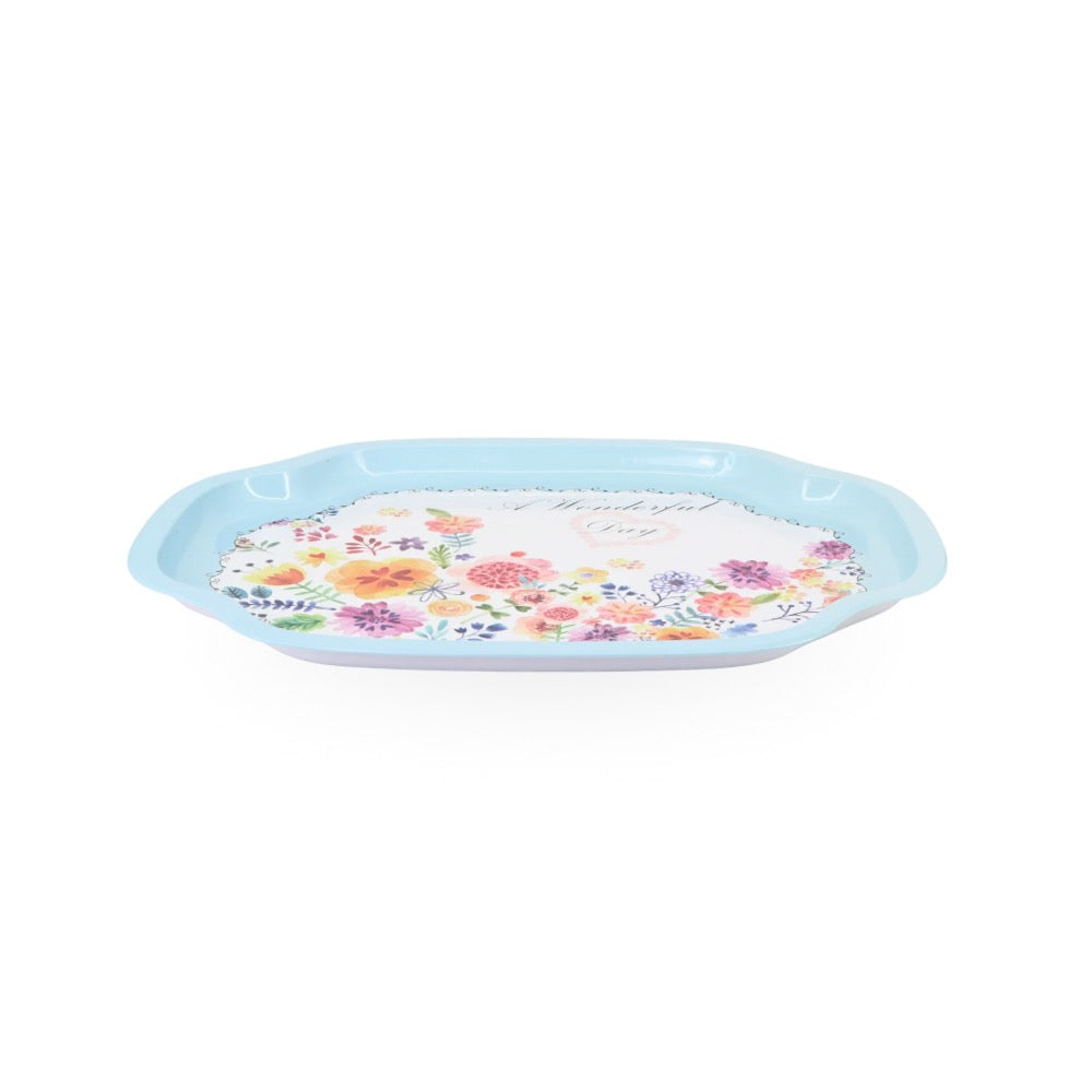 Tin Tray - Floral
