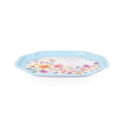 Tin Tray - Floral