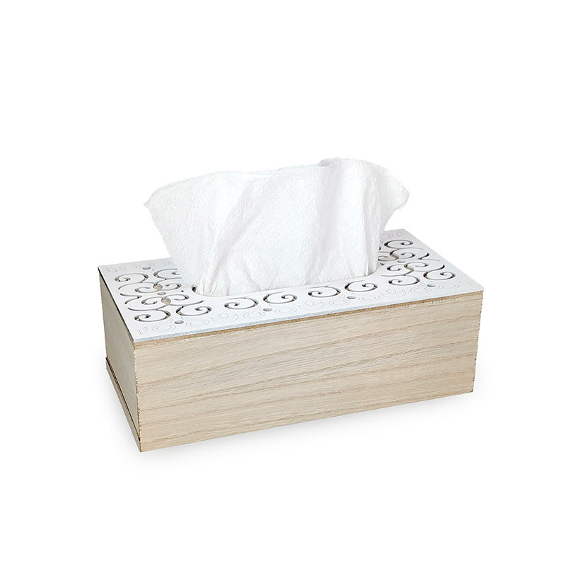 Wooden Tissue Box