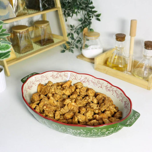 Vintage Ceramic Baking Dish - Oval