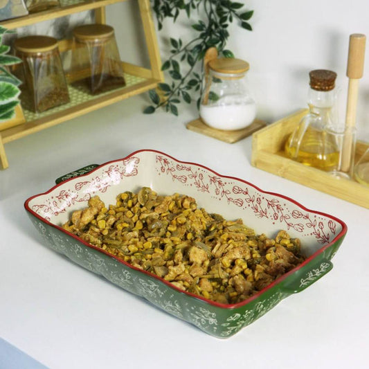 Vintage Ceramic Baking Dish - Rectangle
