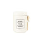 White Ceramic Sugar, Tea & Coffee Jars w/ Wooden Spoon