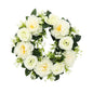 Flower Wreath White 40cm