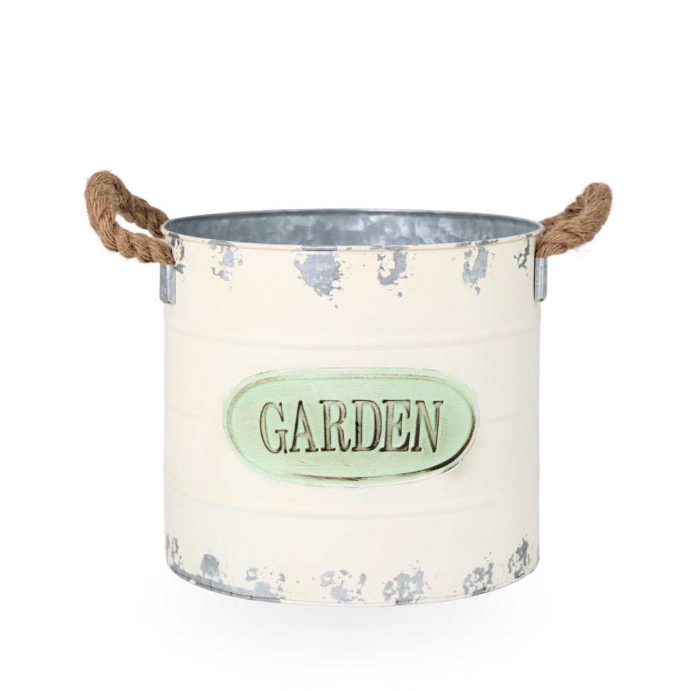 Tin Bucket Round Medium