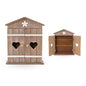 Wooden Key Box w/ 2 Doors