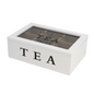 Wooden Tea Box White